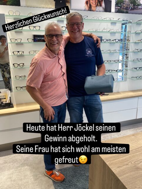 #Melle #Gewinnspiel #Tasche # Optik Unsere Tasche hat heute einen Besitzer gefunden. Herr Jöckel hat bei unserem Gewinnspiel richtig gut geschätzt!